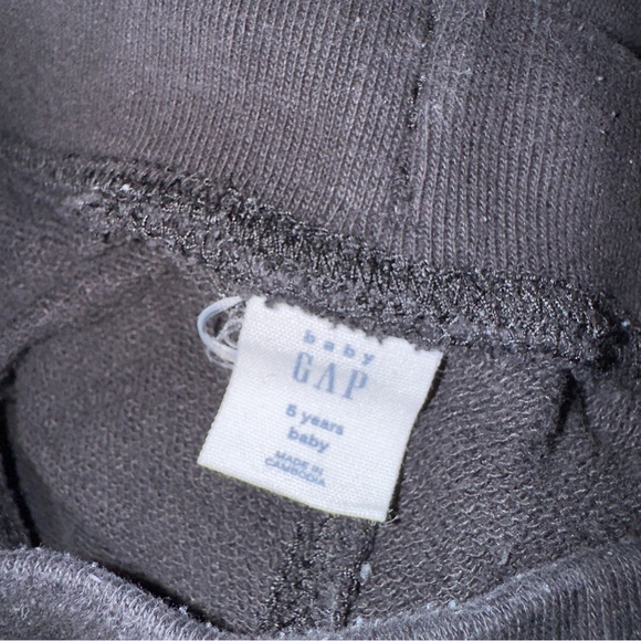 Baby GAP Black Boys Kids Sweat Shorts Size 5 - Picture 3 of 3